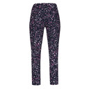 Rose 09 Abstract Print Trousers - Navy Mix - Alternative 1