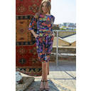 Tammy Dress - Dragon Neon