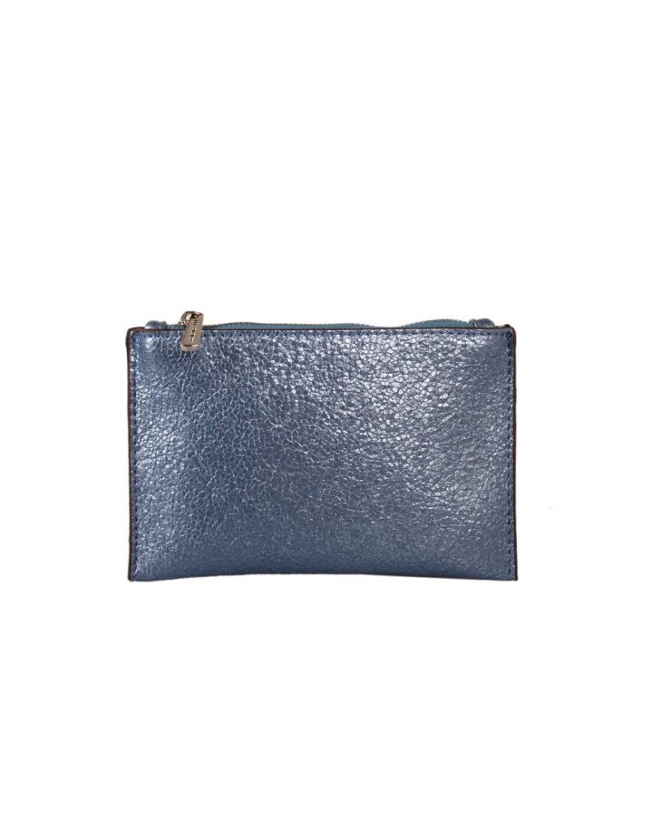 Red Cuckoo Zip Pouch - Blue