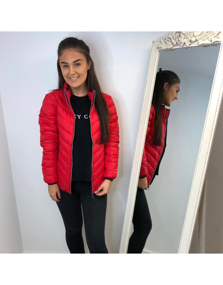 Fransa Padown 2 Outerwear Jacket - Red