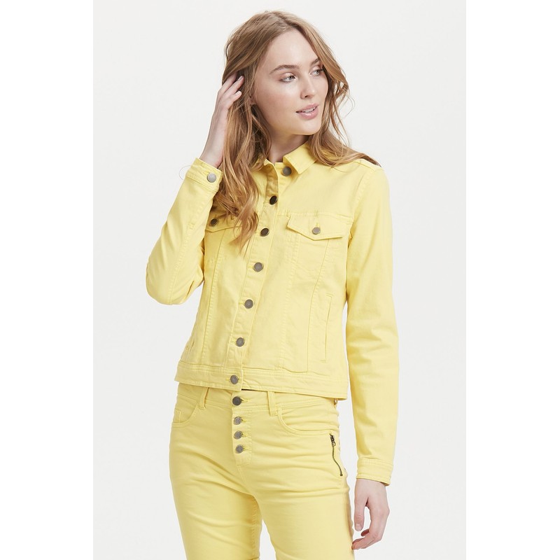 Fransa FR Catwill 1 Jacket in Yellow
