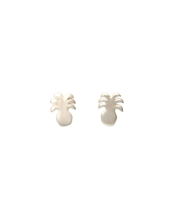 Lucy Cobb Jewellery Pineapple Earrings - Gold