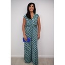 Leia Jumpsuit - Wave Green