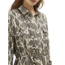 Snakeskin Midi Dress - Snake Print - Alternative 3