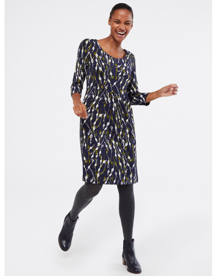 White Stuff Tessa Dress - Navy Mix