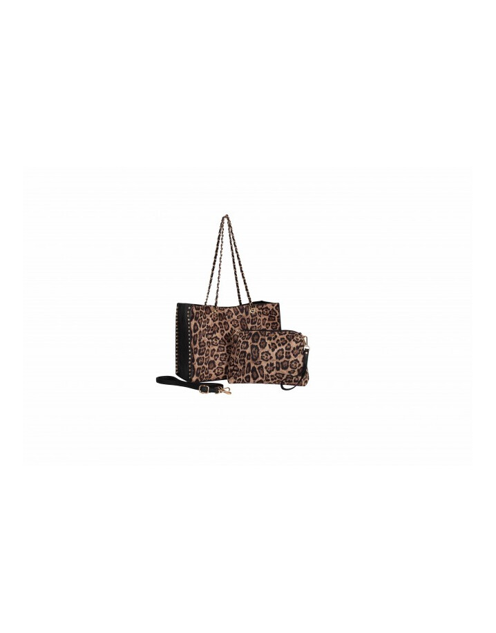 Malissa J Leopard Shopper Bag - Leopard Print