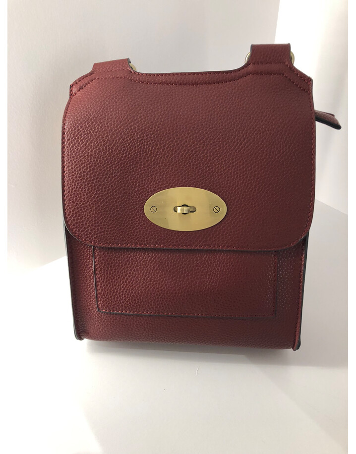 Lucy Cobb Bags Crossbody Bag - Wine Red