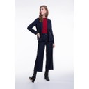 Pin Stripe Blazer - Navy Stripe