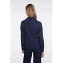 Pin Stripe Blazer - Navy Stripe - Alternative 3