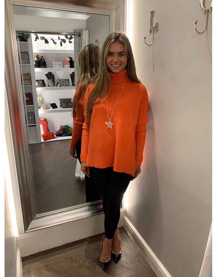 Lucy Cobb Janette Jumper - Coral