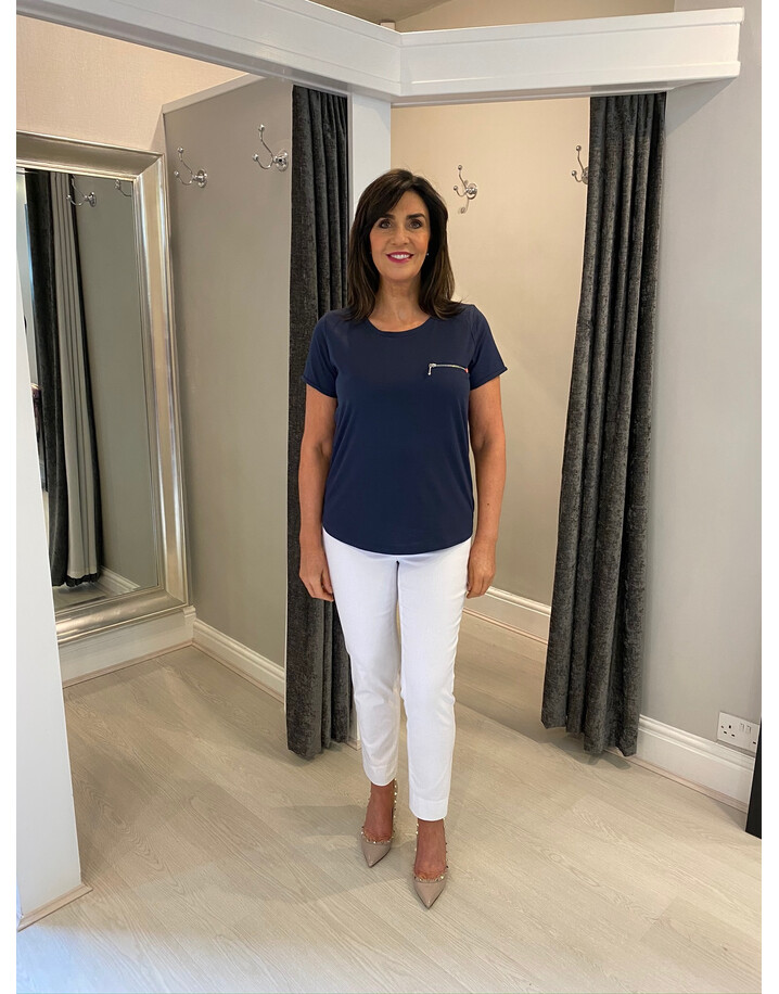 Fransa FRItorgano 1 T shirt - Navy