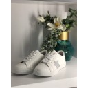 Sparkle Star Trainers  - Silver