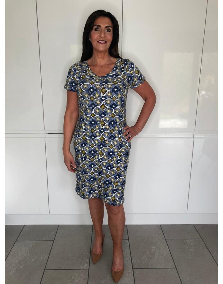 White Stuff Selina Fairtrade Dress - Light Blue