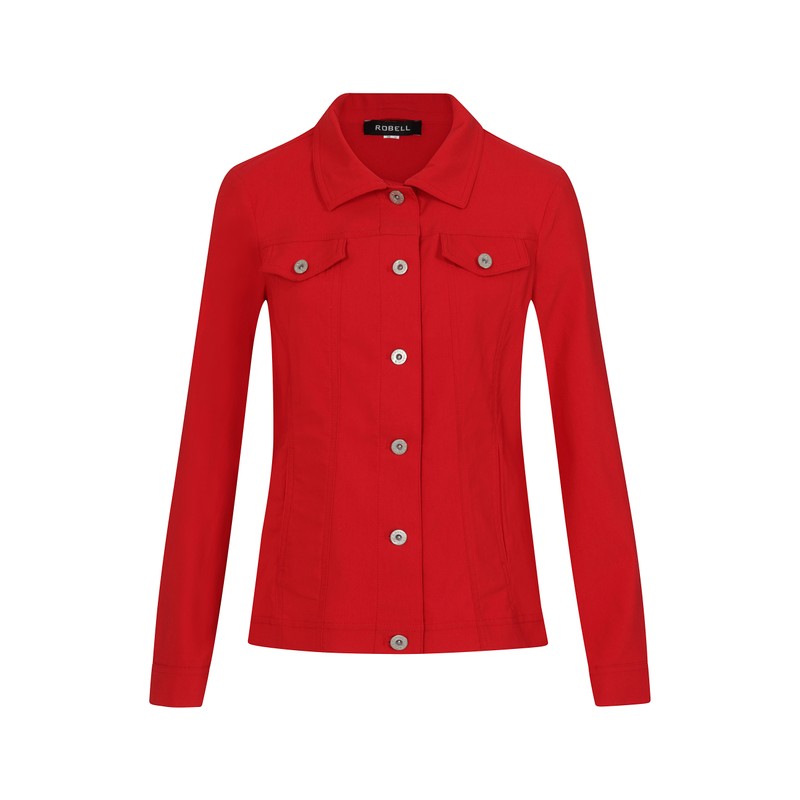 monsoon red denim jacket