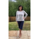 Rosie Rib Knit Jumper - Silver Grey - Alternative 2