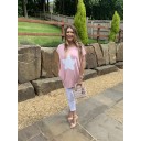 Oversized Star Tee - Baby Pink - Alternative 1