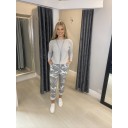 Rosie Rib Knit Jumper - Silver Grey