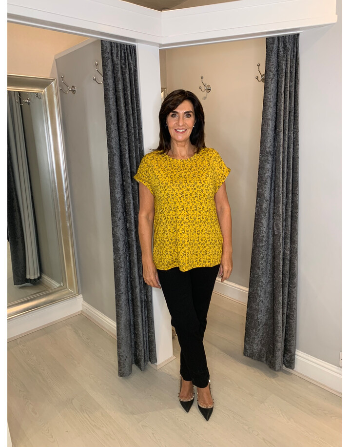 Fransa FRLESEEN 1 T-shirt - Mustard Mix