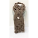 Louisa Scarf - Taupe