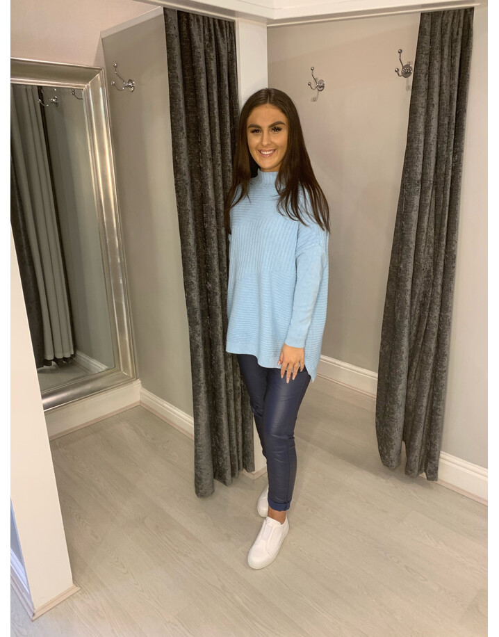 Lucy Cobb Janet Jumper - Soft Turquoise