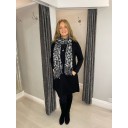 Keyla Knitted Pocket Tunic - Black - Alternative 1