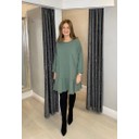 Felicity Frill Hem Tunic - Sage - Alternative 2