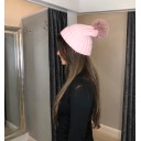 Supersoft Pom Bobble Hat - Blush Pink - Alternative 2
