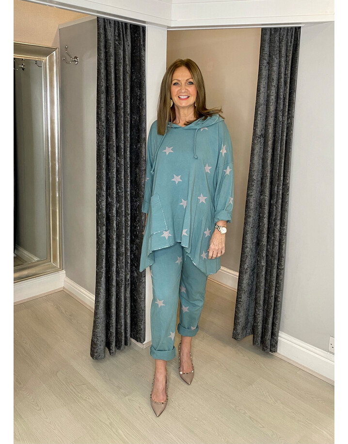 Lucy Cobb Carina Star Tracksuit - Sage