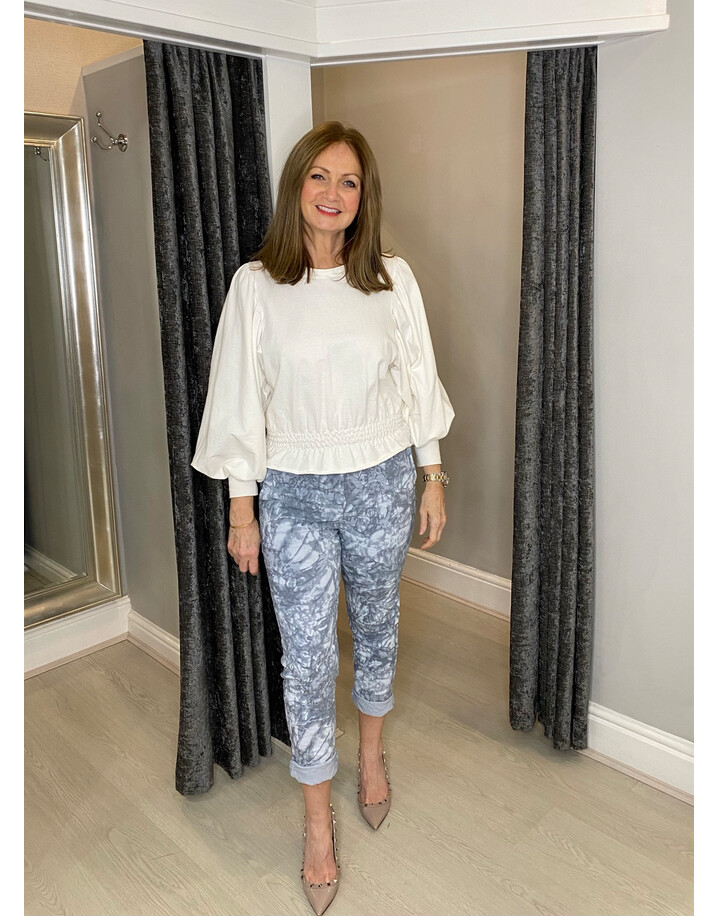 Lucy Cobb Magic Joggers - Topaz - Grey