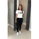 Lia Love T Shirt - White