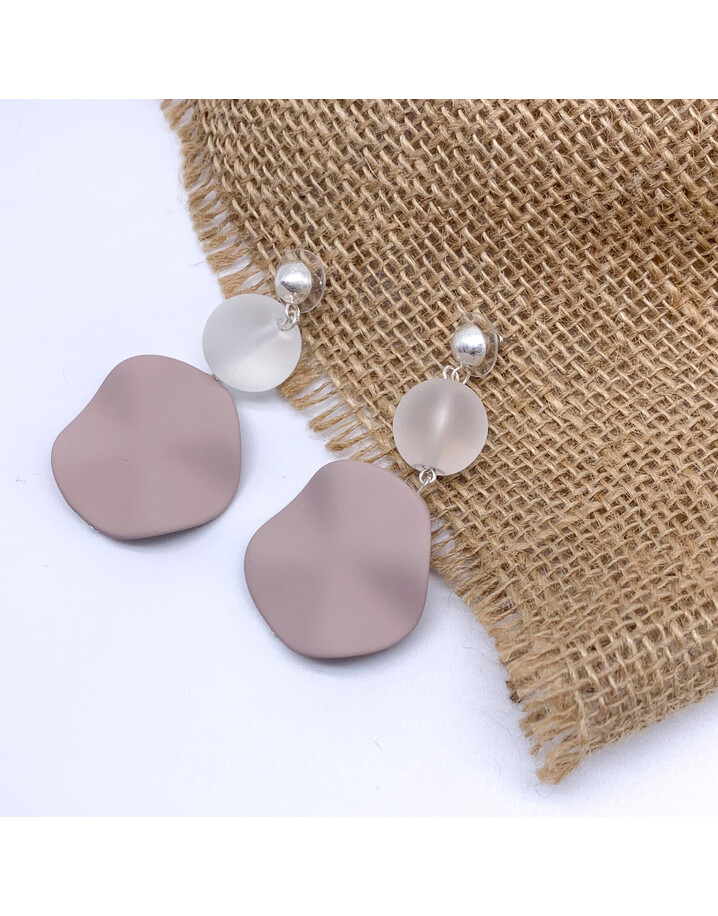 Lucy Cobb Jewellery Earrings 1046 - Blush Pink