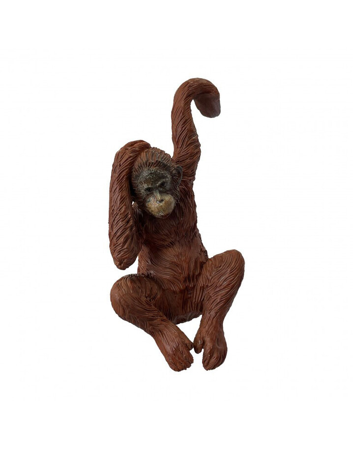 Lucy Cobb Homeware Animal Pot Hangers (2pk) - Luis Orangutan Brown