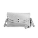 Dionne Double Clutch Bag  - Silver