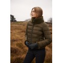 Freya Faux Fur Collar Padded Jacket - Khaki - Alternative 2