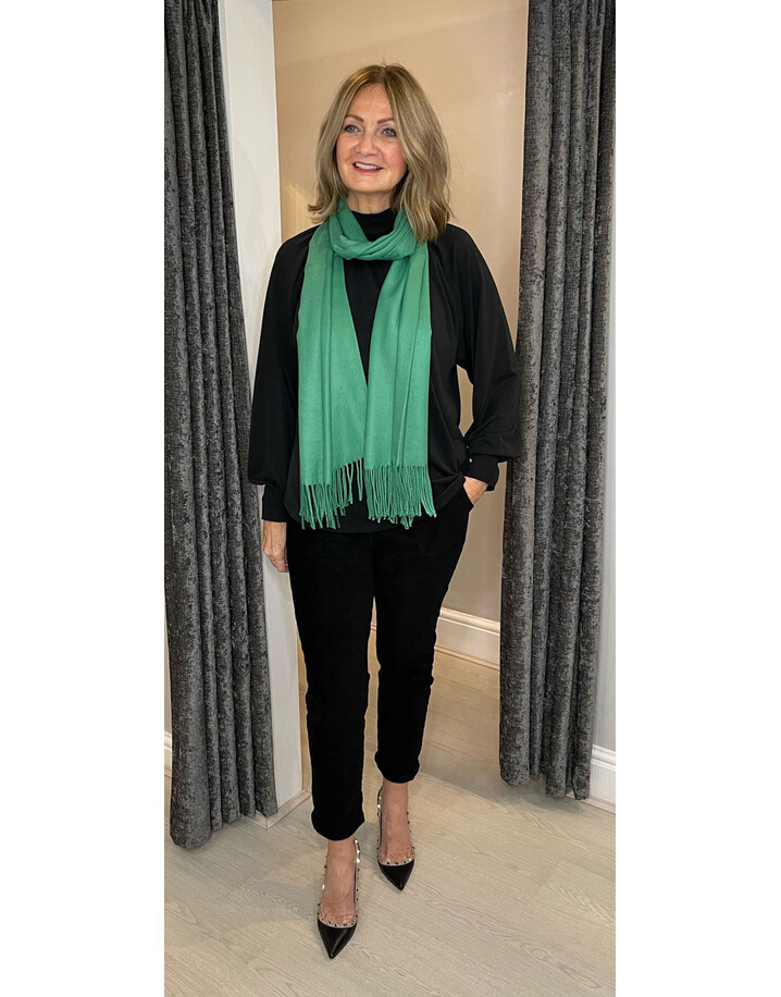 Park Lane Perla Pashmina Scarf - Green