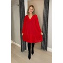 Tillie Sparkle Tunic - Red