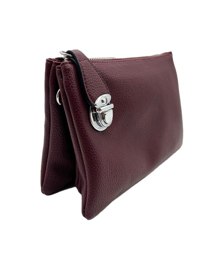 Lucy Cobb Bags Brooke Multi Bag - Wine Red