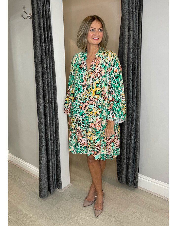 Lucy Cobb Lemonade Tunic - Emerald Mix