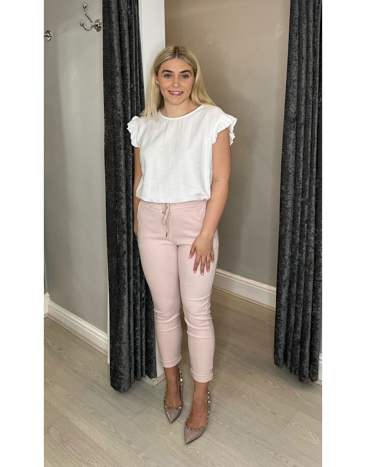 Lucy Cobb Magic Joggers - Plain - Blush Pink