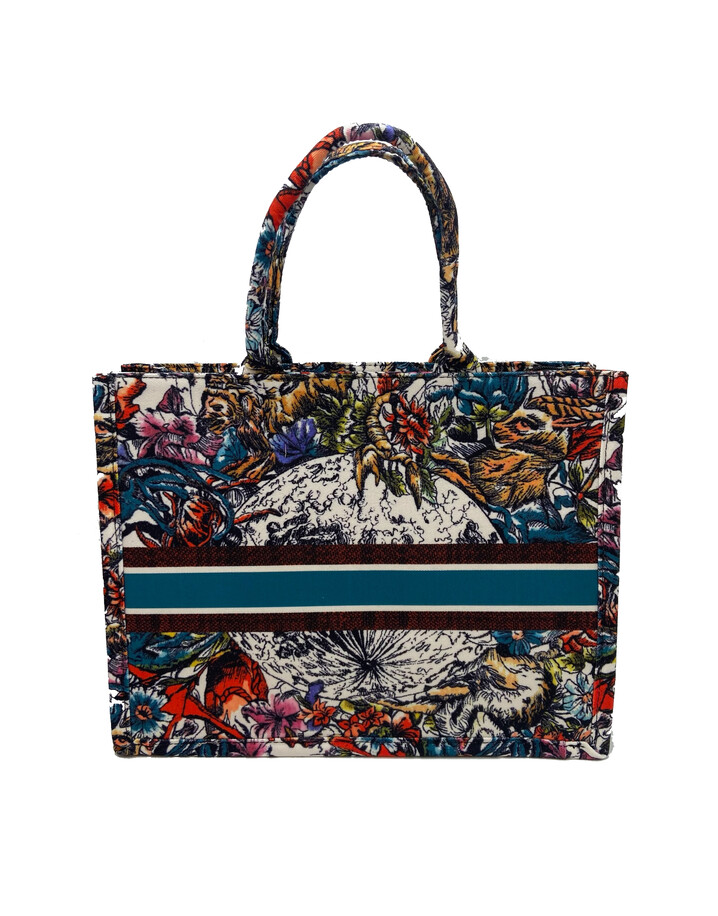 Lucy Cobb Bags Diana Tote Bag  - Turquoise Mix