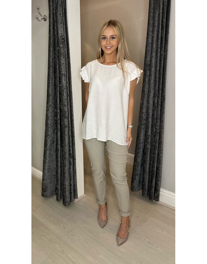 Lucy Cobb Magic Joggers - Plain - Stone
