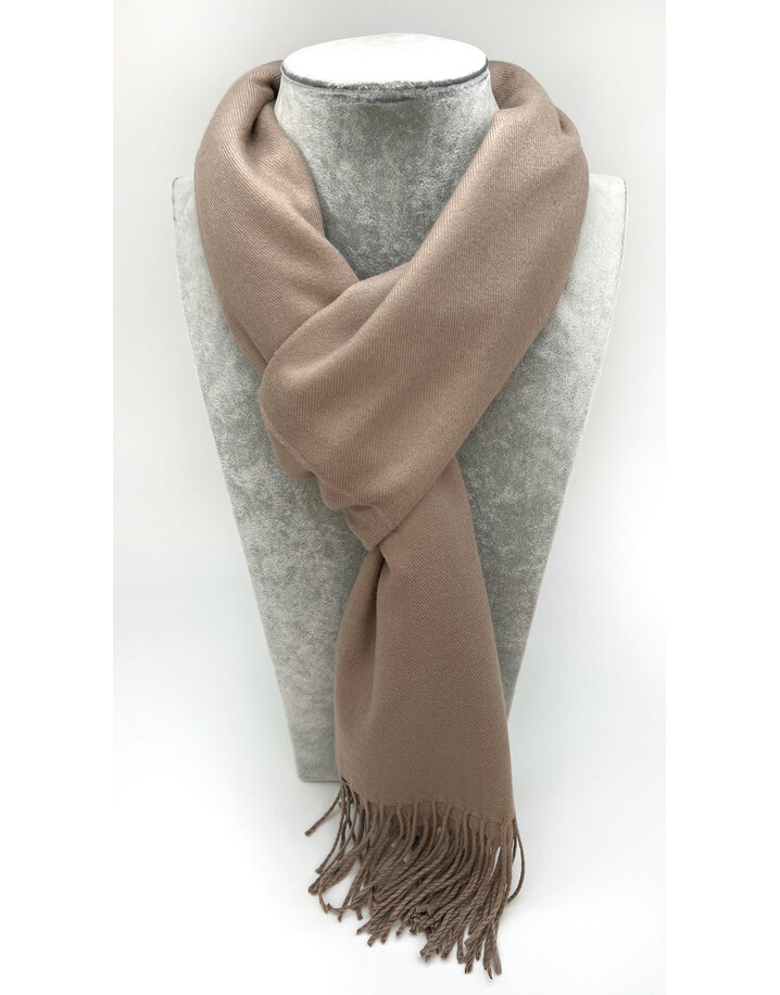 Park Lane Perla Pashmina Scarf - Taupe