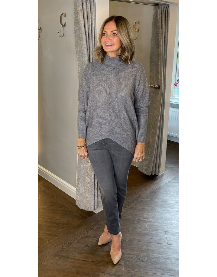 Lucy Cobb Jody Jumper - Mid Grey
