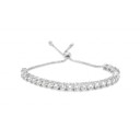 Talia Tennis Bracelet - Silver