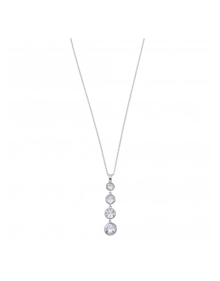 Park Lane Maeve Multi Gem Necklace - Silver