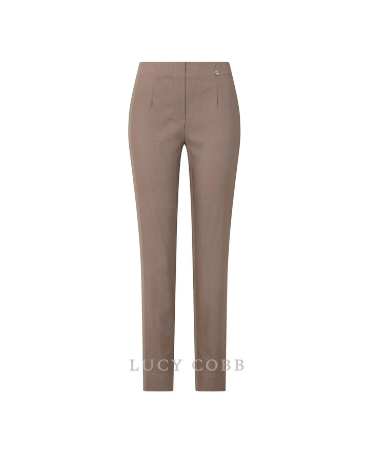 Robell Marie Petite 29" Length Fleece - Taupe