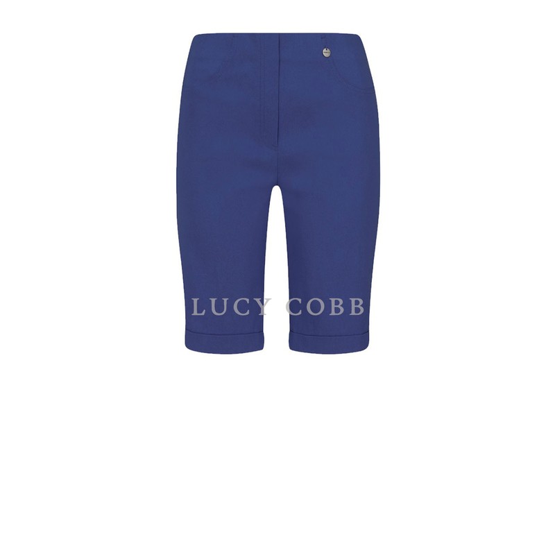 Robell Bella 04 Shorts in French Navy