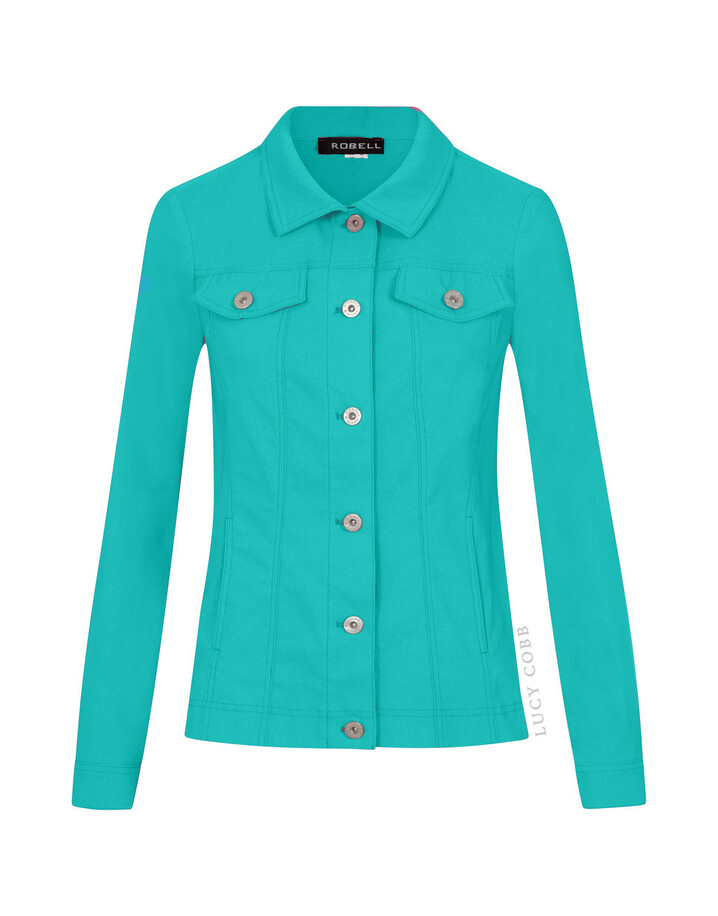Robell Happy Jacket - Pool Green