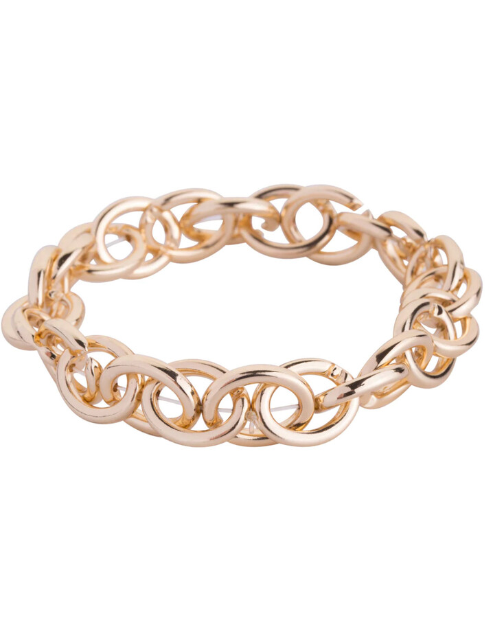 Lucy Cobb Jewellery Chain Stretchy Bracelet - Gold