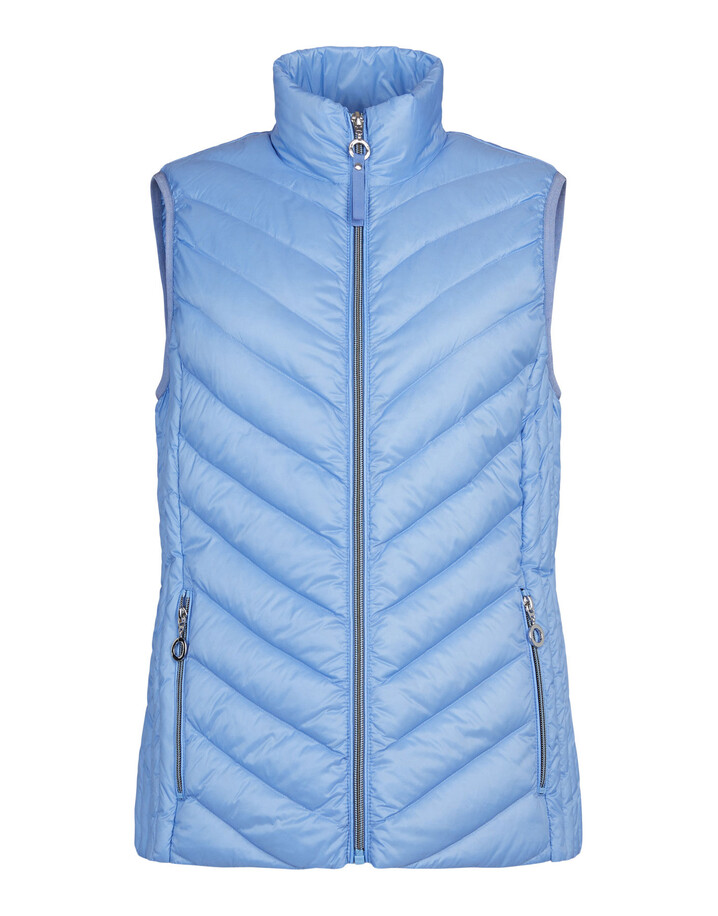 Frandsen Freja Padded Gilet  - Pale Blue 